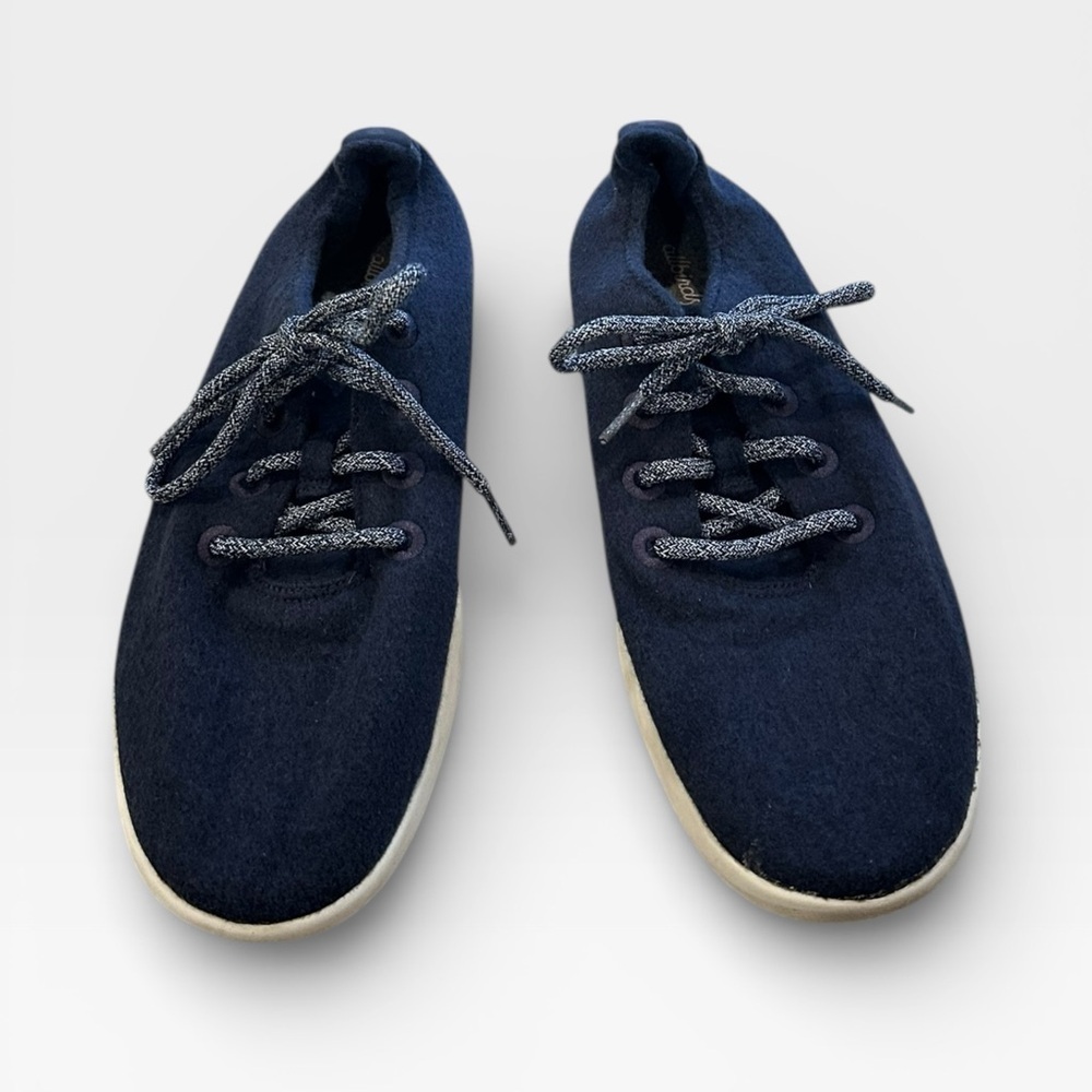 AllBird Men’s Navy Blue Fabric Sneakers